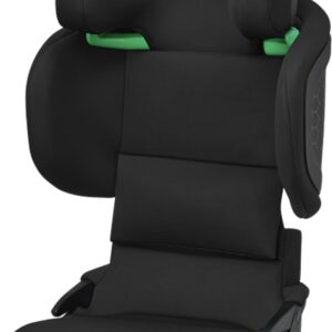 Maxi-Cosi Tanza i-Size, High Back Booster Seat, 3.5–12 years, 100–150cm, Compact Foldable Car Seat, 10 Headrest Positions, G-CELL Side Impact Protection, Padded & Elevated Kids Car Seat, Full Black
