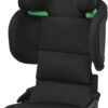 Maxi-Cosi Tanza i-Size, High Back Booster Seat, 3.5–12 years, 100–150cm, Compact Foldable Car Seat, 10 Headrest Positions, G-CELL Side Impact Protection, Padded & Elevated Kids Car Seat, Full Black
