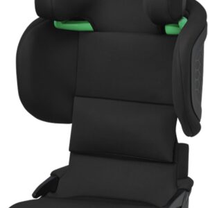 Maxi-Cosi Tanza i-Size, High Back Booster Seat, 3.5–12 years, 100–150cm, Compact Foldable Car Seat, 10 Headrest Positions, G-CELL Side Impact Protection, Padded & Elevated Kids Car Seat, Full Black