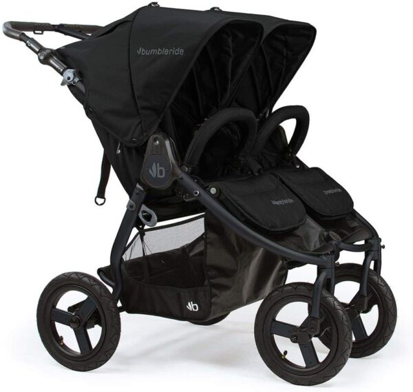 Bumbleride Indie Twin Pushchair All Terrain - Matte Black