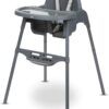 Bebeconfort Meely, 2-in-1 Verstelbare Kinderstoel en Babystoeltje, 6 Maanden - 3 Jaar (max. 15 kg), Lichtgewicht (3,3kg), Draagbaar Peuter Stoeltje, Makkelijk Schoonmaken, 5-Puntsgordel, Dark Grey