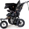 Out ‘n’ About Nipper Double Pushchair - Side by Side Tandem Pushchair - All-Terrain Double Pram Baby Stroller 0-4 Years, with Rain Cover & Removable Basket - Double Buggy, Twin Stroller - Summit Black - Image 5