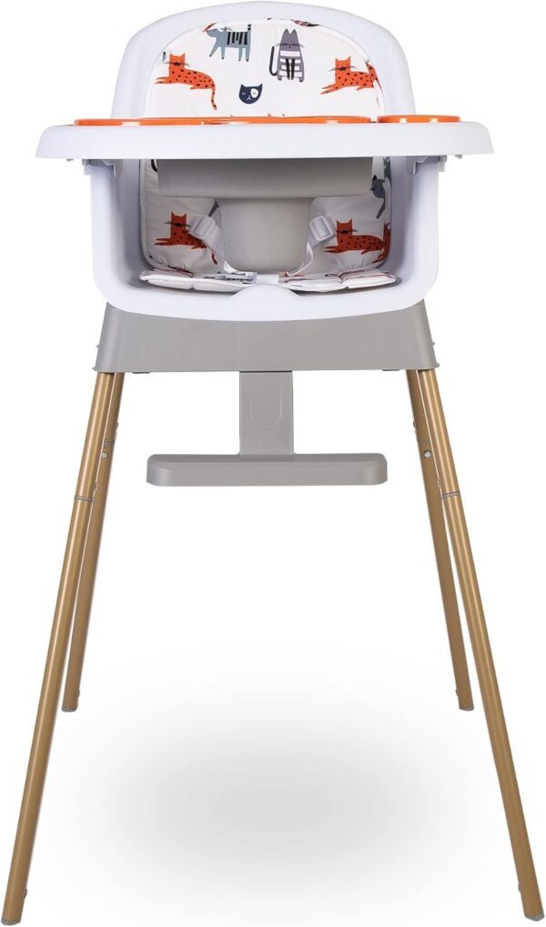 Red Kite Feed Me Snak 4 in 1 Highchair/Lo Chair/Toddler Chair/Booster Seat, White - Image 2
