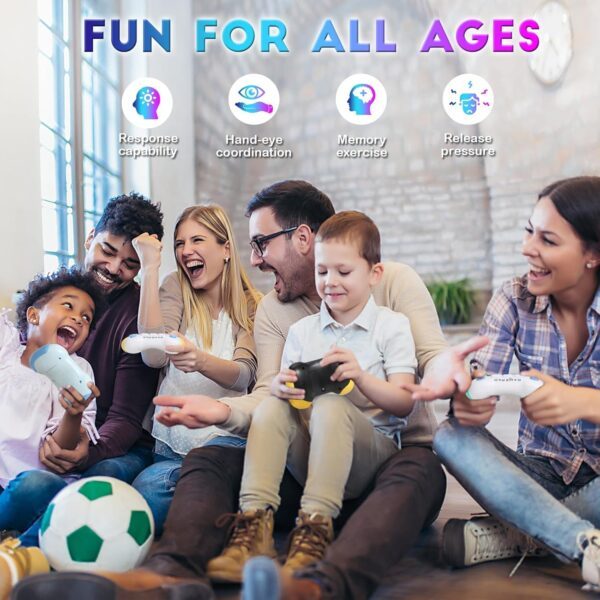 YouJabz Pop Fast Push Game Fidget Toys, Upgraded Flashing Handheld Game Console for Birthday Presents, Stress Relief Sensory Toy for Autism Kids,Pocket Quick Press Puzzle Gamepad Boys Girls Xmas Gifts - Image 5