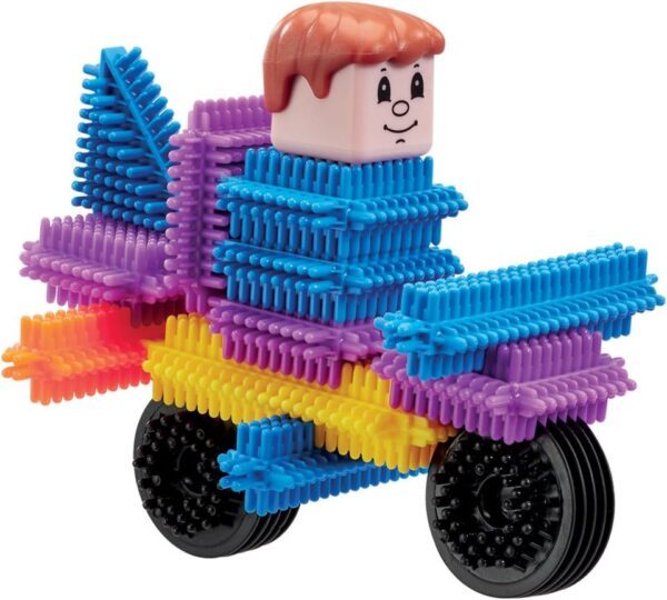 Stickle Bricks Fun Tub - Inspire Creativity and Motor Skills, Safe and Durable Construction Toy, Versatile Play Possibilities, Convenient Storage, Suitable for Ages 18 Months and above - Image 4