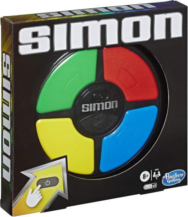 Hasbro Gaming, Simon, Electronic Memory Game, for Kids, Ages 8 and Up, Handheld Light and Sound Game, Classic Simon - Image 3