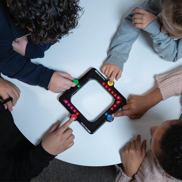 Snake Attack - Handheld Electronic Light up Game. 3 Game Play Modes. On the go fun! Addictive fidget toy!, Black - Image 5